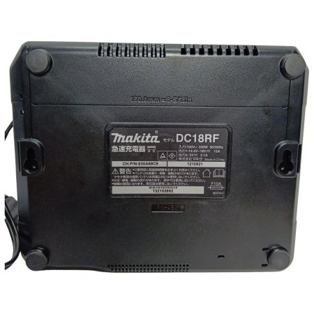 MAKITA マキタ DC18RF ブラック 本体のみ コード式 100v 1210521 美品 充電器 DC18RF ブラック