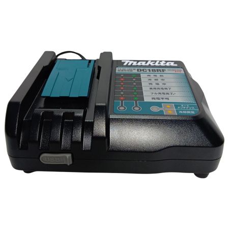 MAKITA マキタ DC18RF ブラック 本体のみ コード式 100v 1210521 美品 充電器 DC18RF ブラック