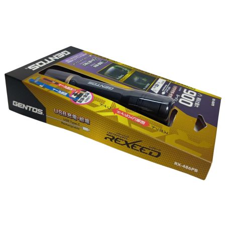 GENTOS RX-486PB ブラック 未使用品 付属品完備 不明 RX-486PB ブラック