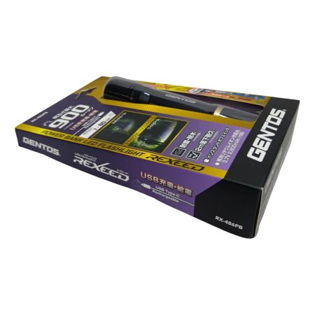 GENTOS RX-486PB ブラック 未使用品 付属品完備 不明 RX-486PB ブラック