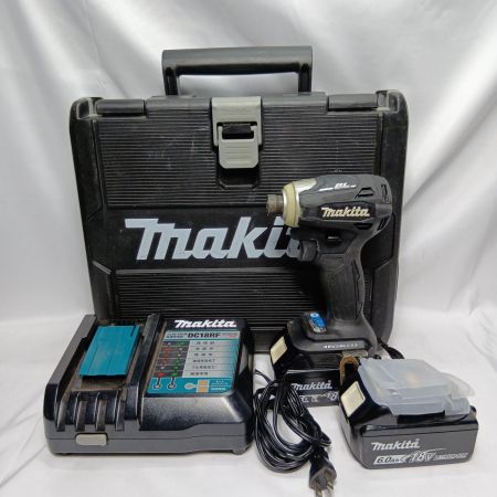 MAKITA マキタ TD172DRGXB ブラック 充電器・充電池2個・ケース付 コードレス式 18v 345168 使用感有 TD172DRGXB ブラック