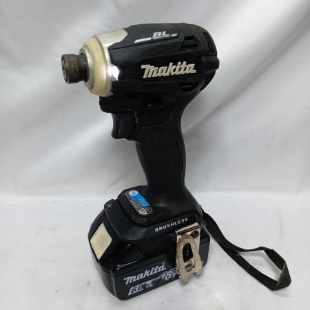 MAKITA マキタ TD172DRGXB ブラック 充電器・充電池2個・ケース付 コードレス式 18v 345168 使用感有 TD172DRGXB ブラック