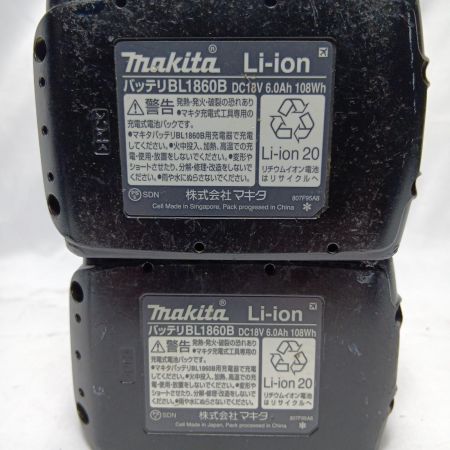 MAKITA マキタ TD172DRGXB ブラック 充電器・充電池2個・ケース付 コードレス式 18v 345168 使用感有 TD172DRGXB ブラック