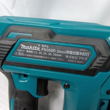 MAKITA マキタ FN350D ブルー ケース付 コードレス式 18v 70833 美品 FN350D ブルー