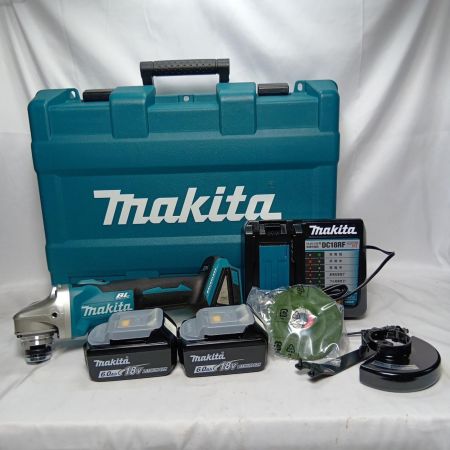 MAKITA マキタ GA404DRGXN 未開封品 充電器・充電池2個・ケース付 コードレス式 100mm 18v 不明 GA404DRGXN