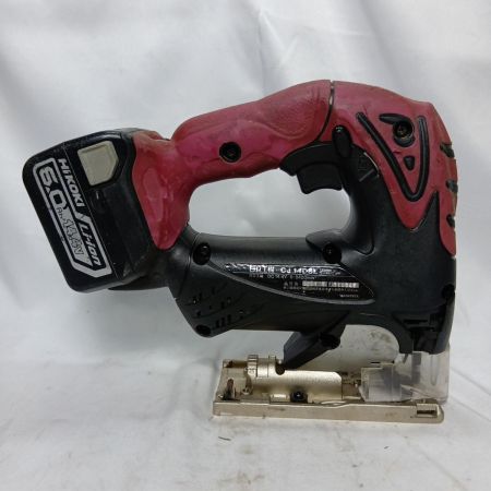 HITACHI 日立 CJ14DSL パープル 充電池1個付 コードレス式 14.4v 6.0Ah j710045 使用感有 CJ14DSL パープル