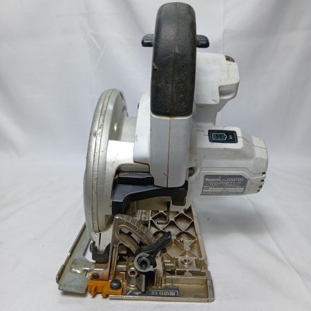 MAKITA マキタ HS470D ホワイト充電池1個付 コードレス式 125mm 3.0Ah 256/0/0 27134 使用感有 HS470D ホワイト