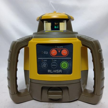 TOPCON RL-H5 イエロー ケース付 コードレス式 受信機付属 RL-H5 イエロー