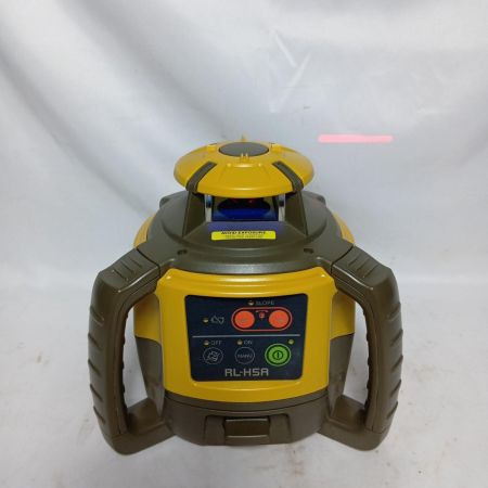 TOPCON RL-H5 イエロー ケース付 コードレス式 受信機付属 RL-H5 イエロー