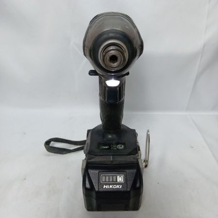 HiKOKI ハイコーキ インパクトドライバ WH36DA ブラック 程度C 充電器・充電池2個・ケース付 コードレス式 36v 204044 WH36DA ブラック
