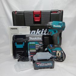 MAKITA マキタ TD002GRDX ブルー 充電器・充電池2個・ケース付 コードレス式 40v TD002GRDX ブルー Aランク