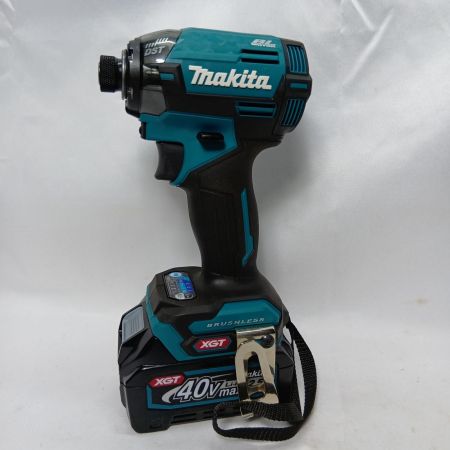 MAKITA マキタ TD002GRDX ブルー 充電器・充電池2個・ケース付 コードレス式 40v TD002GRDX ブルー
