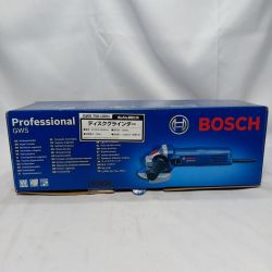 BOSCH ボッシュ ディスクグラインダー GWS750-100 I ブルー 未開封品 付属品完備 コード式 100mm 100v GWS750-100 I ブルー Sランク