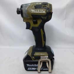 MAKITA マキタ インパクトドライバ TD173D オリーブ 程度B 充電池1個付 コードレス式 18v 6.0Ah 105/0/0 252917 使用感有 TD173D オリーブ Bランク