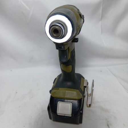 MAKITA マキタ インパクトドライバ TD173D オリーブ 程度B 充電池1個付 コードレス式 18v 6.0Ah 105/0/0 252917 使用感有 TD173D オリーブ