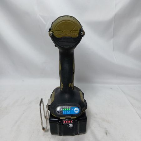 MAKITA マキタ インパクトドライバ TD173D オリーブ 程度B 充電池1個付 コードレス式 18v 6.0Ah 105/0/0 252917 使用感有 TD173D オリーブ