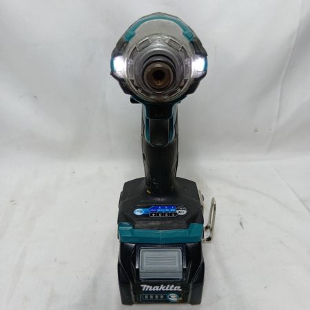 MAKITA マキタ インパクトドライバ TD001GRDX 充電器・充電池2個・ケース付 コードレス式 40v 29564 使用感有 TD001GRDX