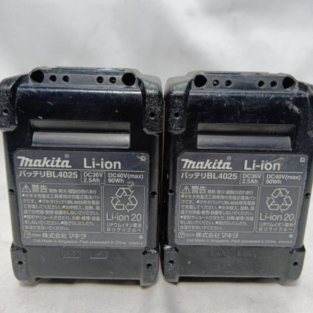 MAKITA マキタ インパクトドライバ TD001GRDX 充電器・充電池2個・ケース付 コードレス式 40v 29564 使用感有 TD001GRDX