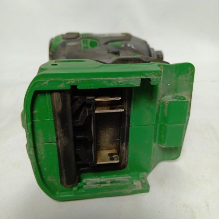 HiKOKI ハイコーキ インパクトドライバ WH18DDL2 グリーン 充電器・充電池1個・ケース付 コードレス式 18v N00042 現状販売 軸ブレ有 WH18DDL2 グリーン