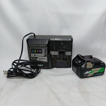 HiKOKI ハイコーキ インパクトドライバ WH18DDL2 グリーン 充電器・充電池1個・ケース付 コードレス式 18v N00042 現状販売 軸ブレ有 WH18DDL2 グリーン