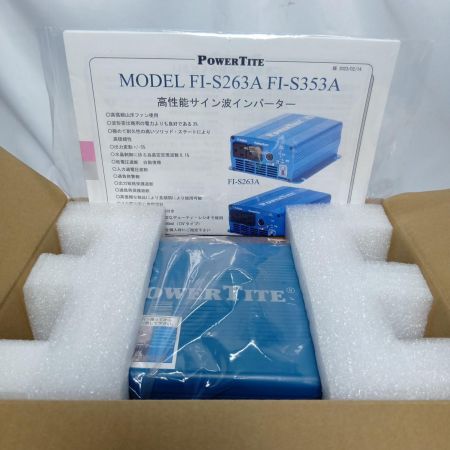 Power Tite FI-S353A ブルー 未使用品 付属品完備 不明 FI-S353A ブルー