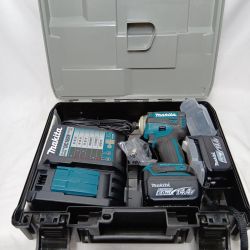 MAKITA マキタ インパクトドライバ TD161DRGX ブルー 程度A 充電器・充電池2個付 コードレス式 14.4v 6.0Ah 38477 美品 TD161DRGX ブルー Aランク