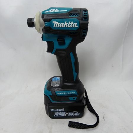 MAKITA マキタ インパクトドライバ TD161DRGX ブルー 程度A 充電器・充電池2個付 コードレス式 14.4v 6.0Ah 38477 美品 TD161DRGX ブルー