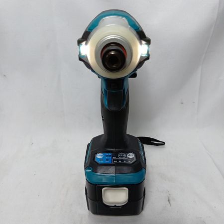 MAKITA マキタ インパクトドライバ TD161DRGX ブルー 程度A 充電器・充電池2個付 コードレス式 14.4v 6.0Ah 38477 美品 TD161DRGX ブルー