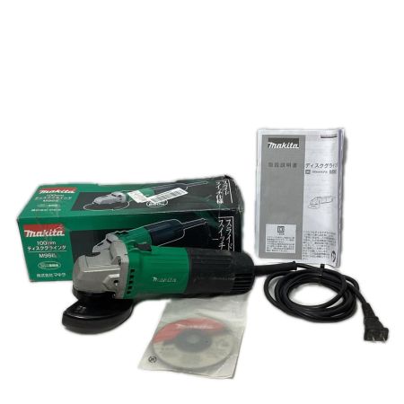 MAKITA マキタ ディスクグラインダー 付属品有 コード式   M966 グリーン×ブラック