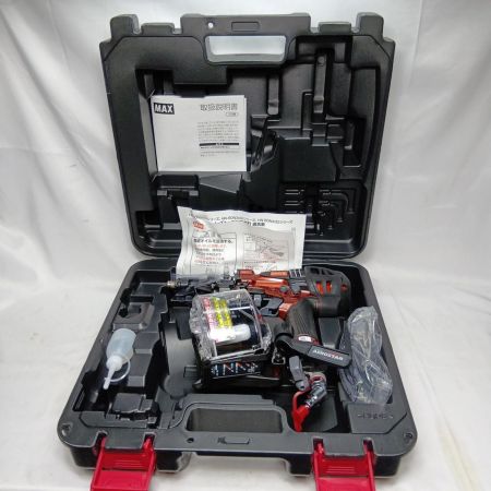 MAX マックス エア釘打ち MAX HN-50N4(D)-R 未使用品 ケース付 高圧 HN-50N4(D)-R