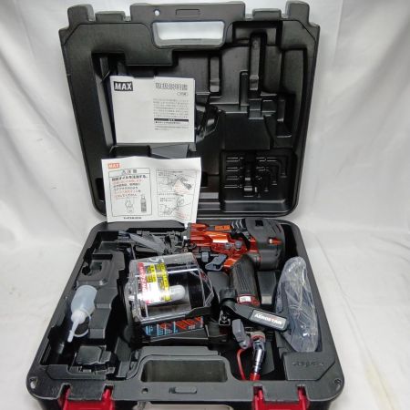 MAX マックス エア釘打ち MAX HN-75N4(D)-R 未使用品 ケース付 高圧 HN-75N4(D)-R