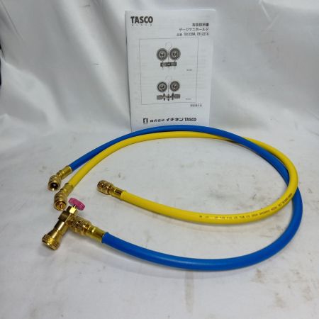 イチネンTASCO ゲージマニホールド イチネンTASCO TB122TA ケース付 美品 TB122TA