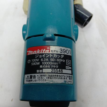 MAKITA マキタ ジョイントカッタ 3901 グリーン 程度B ケース付 コード式 100v 25546 使用感有 3901 グリーン