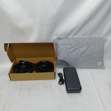 Excitech ファン付きベスト exci-cv-set-001 ライトグレー 程度A 付属品完備 美品 exci-cv-set-001 ライトグレー