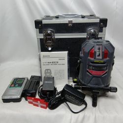 KYOCERA キョウセラ レーザー墨出し器 DHLL700SG ブラック×レッド 程度C 付属品完備 使用感有 公正なし DHLL700SG ブラック×レッド Cランク
