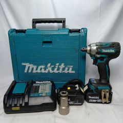 MAKITA マキタ インパクトレンチ TW300DRGX ブルー 充電器・充電池2個付 287360Y キズ・ヨゴレ有 ケース違い TW300DRGX ブルー Cランク