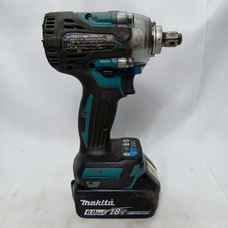 MAKITA マキタ インパクトレンチ TW300DRGX ブルー 充電器・充電池2個付 287360Y キズ・ヨゴレ有 ケース違い TW300DRGX ブルー
