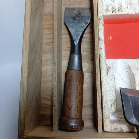 鑿セット 和之 ケース付 不明 使用感有 和之