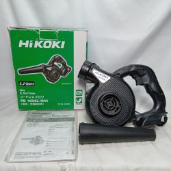 HiKOKI ハイコーキ ブロワ RB18DSL ブラック 本体のみ コードレス式 18v N980483 使用感有 RB18DSL ブラック Cランク