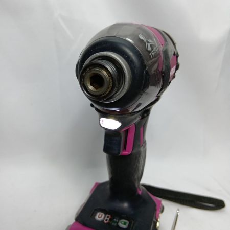 HITACHI 日立 インパクトドライバ WH18DDL2 ショッキングピンク 充電器・充電池2個・ケース付 コードレス式 18v 064574 使用感有 WH18DDL2 ショッキングピンク