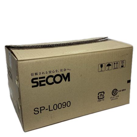 SECOM センサーライト SP-L0090 ブラック 未使用品 付属品完備 コード式 不明 LED SP-L0090 ブラック