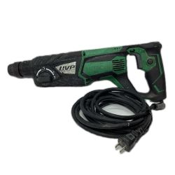 HITACHI 日立 ハンマドリル 本体のみ コード式 100v 不明 使用感有 DH28PFY グリーン×ブラック Cランク