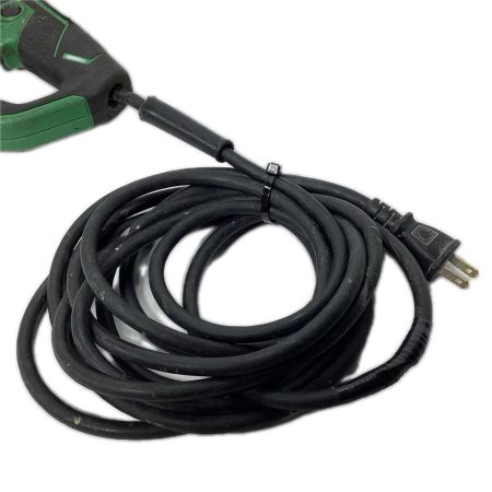 HITACHI 日立 ハンマドリル 本体のみ コード式 100v 不明 使用感有 DH28PFY グリーン×ブラック