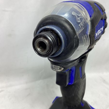 HITACHI 日立 インパクトドライバ 充電器・充電池1個・ケース付 コードレス式 18v  WH18DDL2 ブルー