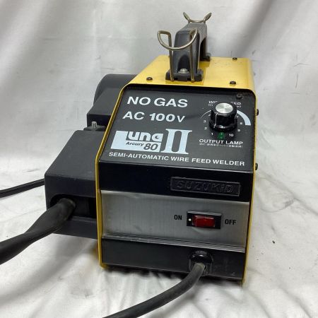 SUZUKID  溶接機 本体のみ コード式 100v SAY-80L2 イエロー×ブラック