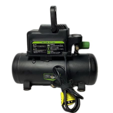 MINATO コンプレッサー 傷や錆あり CP-8A-V03 ブラック×黄緑