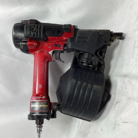 MAKITA マキタ エア釘打ち 本体のみ 高圧 AN633H レッド×ブラック