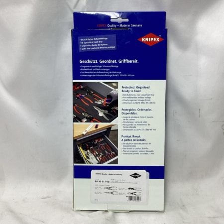 KNIPEX クニペックス プライヤー 未開封品 付属品完備 セット品 002001V15 レッド×ネイビー