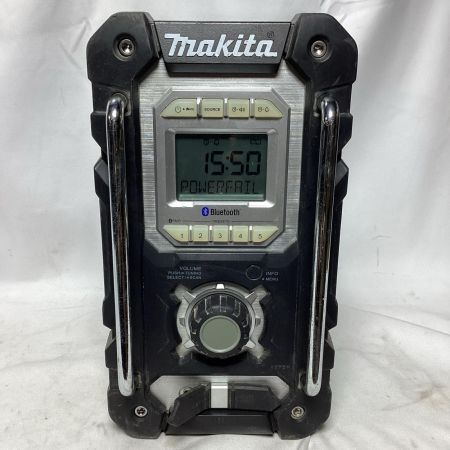 MAKITA マキタ バッテリー式ラジオ 本体のみ コードレス式 使用感有 MR106 ブラック