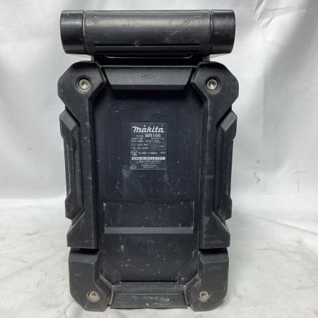 MAKITA マキタ バッテリー式ラジオ 本体のみ コードレス式 使用感有 MR106 ブラック